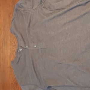 Eddie Bauer Charcoal Henley